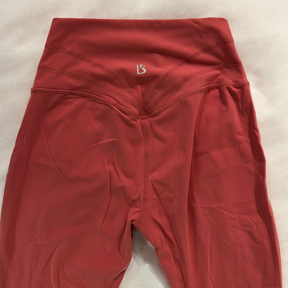 BuffBunny Women's Legacy Pink Active Workout Weightlifting Leggings Size S